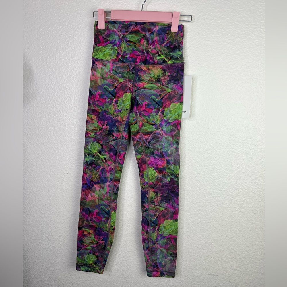 NWT Lululemon Wunder train High rise tight leggings 25" size 4